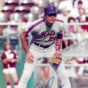 Dave Kingman Signed Autographed Glossy 8x10 Photo - Oakland A's Athletics