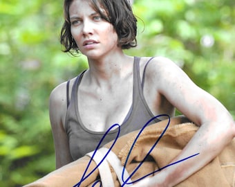 Signed Lauren Cohan 8 X 10 Photo - Etsy