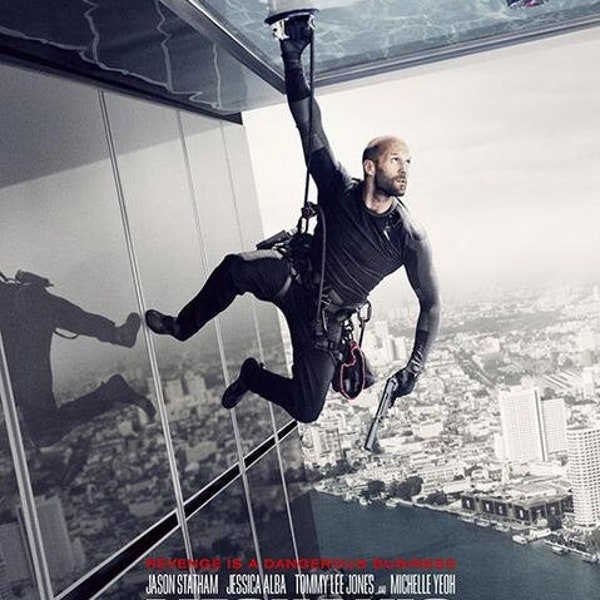 Mechanic Resurrection, Jason Statham, Original 40x27 Movie Poster