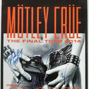 Motley Crue Signed - Etsy