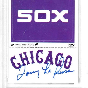 Tony La Russa, Hall of Fame, Signed Fleer Card, Certified PSA/DNA