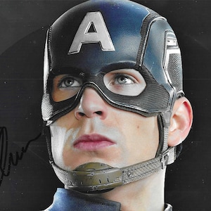 Chris evans signed - Etsy 日本
