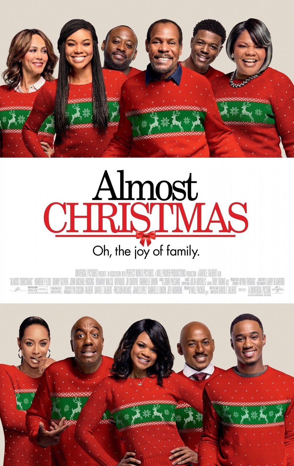 Almost Christmas Danny Glover Original 40x27 Movie Poster Etsy Danny Glover Christmas Movies