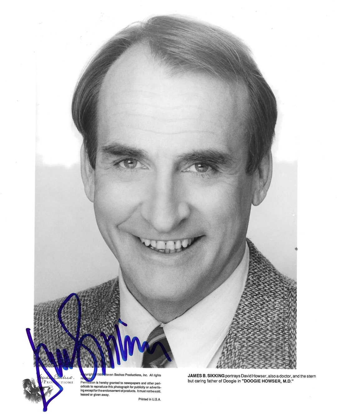 Films Et Séries Tv Avec James Sikking James B. Sikking Doogie Howser Signed 8x10 Photograph - Etsy
