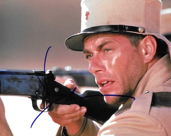 Jean Claude Van Damme "Legionnaire" Signed 8x10 Photograph