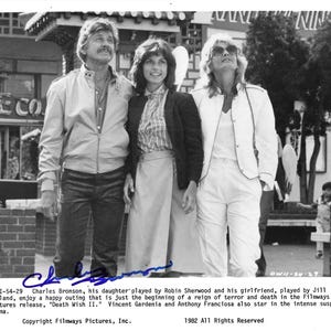Charles Bronson, Death Wish 2, Signed 8x10 Photograph