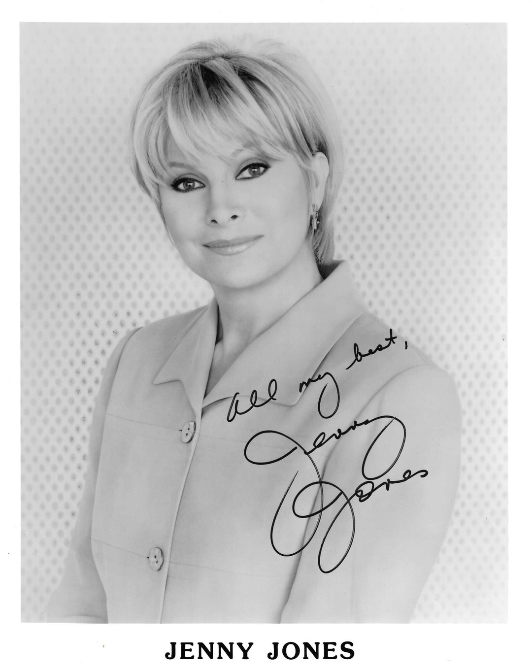 Jenny Jones, the Jenny Jones Show, Signed 8x10 Photograph - Etsy