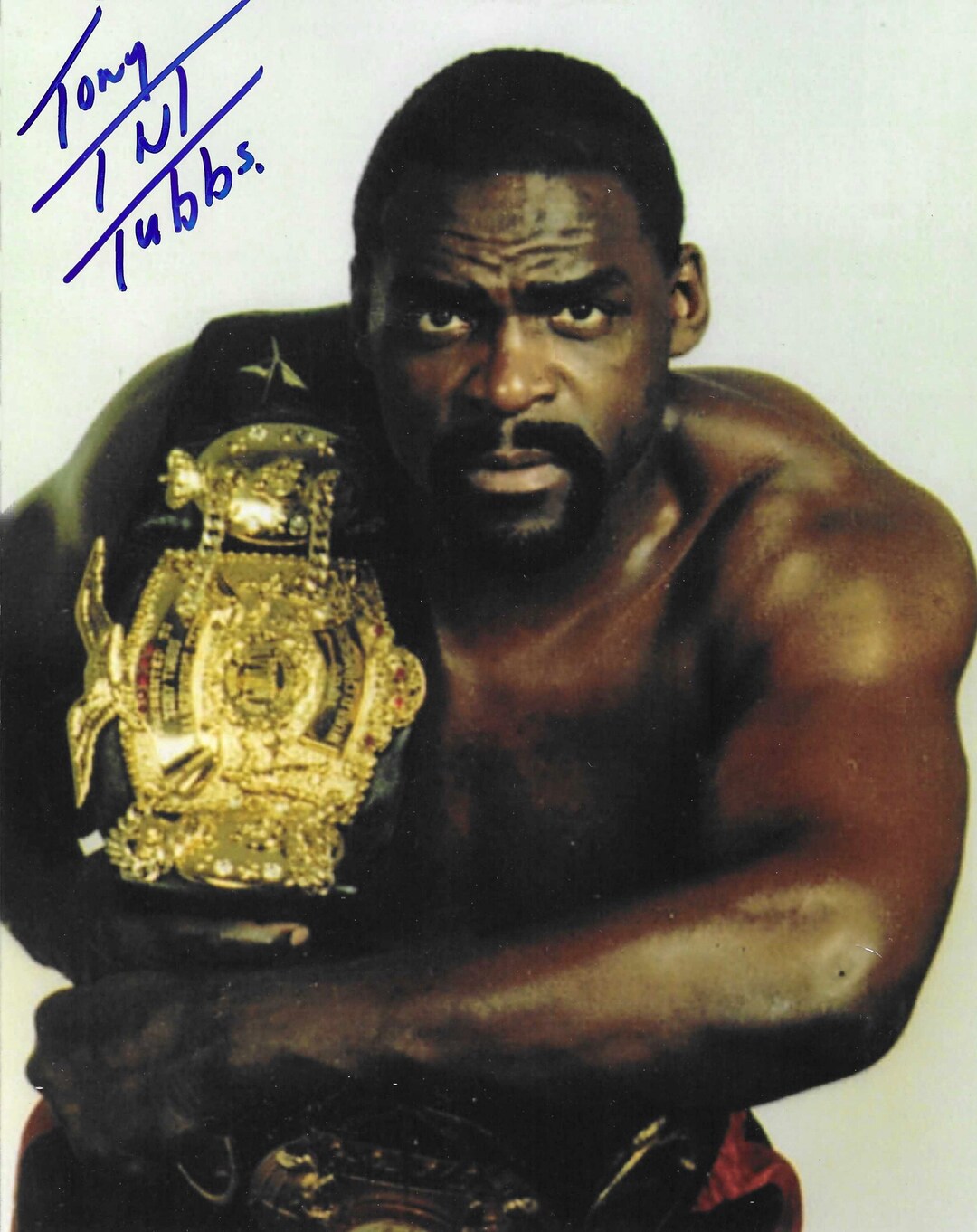 Tony Tubbs, Boxer, Signed 8x10 Photograph Etsy