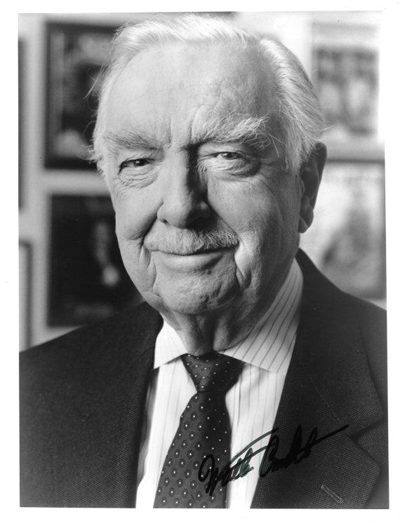 Legendary Newsman Walter Cronkite "Most Trusted Man in America" New 8x10 Photo 