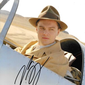 Leonardo Dicaprio, The Aviator, Signed 8x10 Photograph