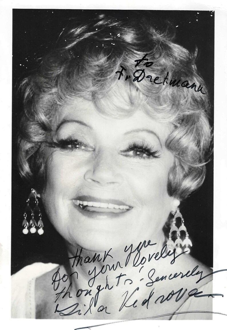 Lila Kedrova Zorba the Greek Signed 5x7 25 Photograph Etsy Lila Kedrova Zorba the Greek Signed 5x7 25 Photograph Etsy
