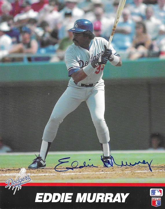 Eddie Murray, Hall of Fame, Signed 8x10 Photograph
