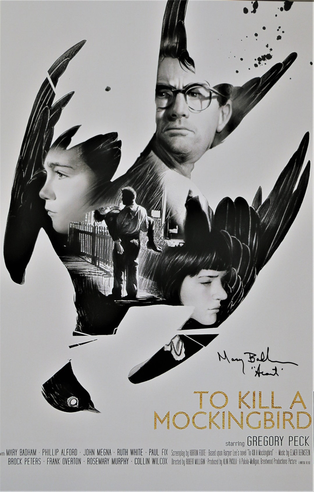 Mary Badham, to Kill a Mockingbird, 17x11 Poster Etsy
