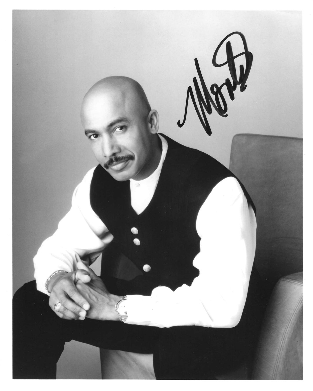 Montel Williams Signed 8x10 Photograph Etsy
