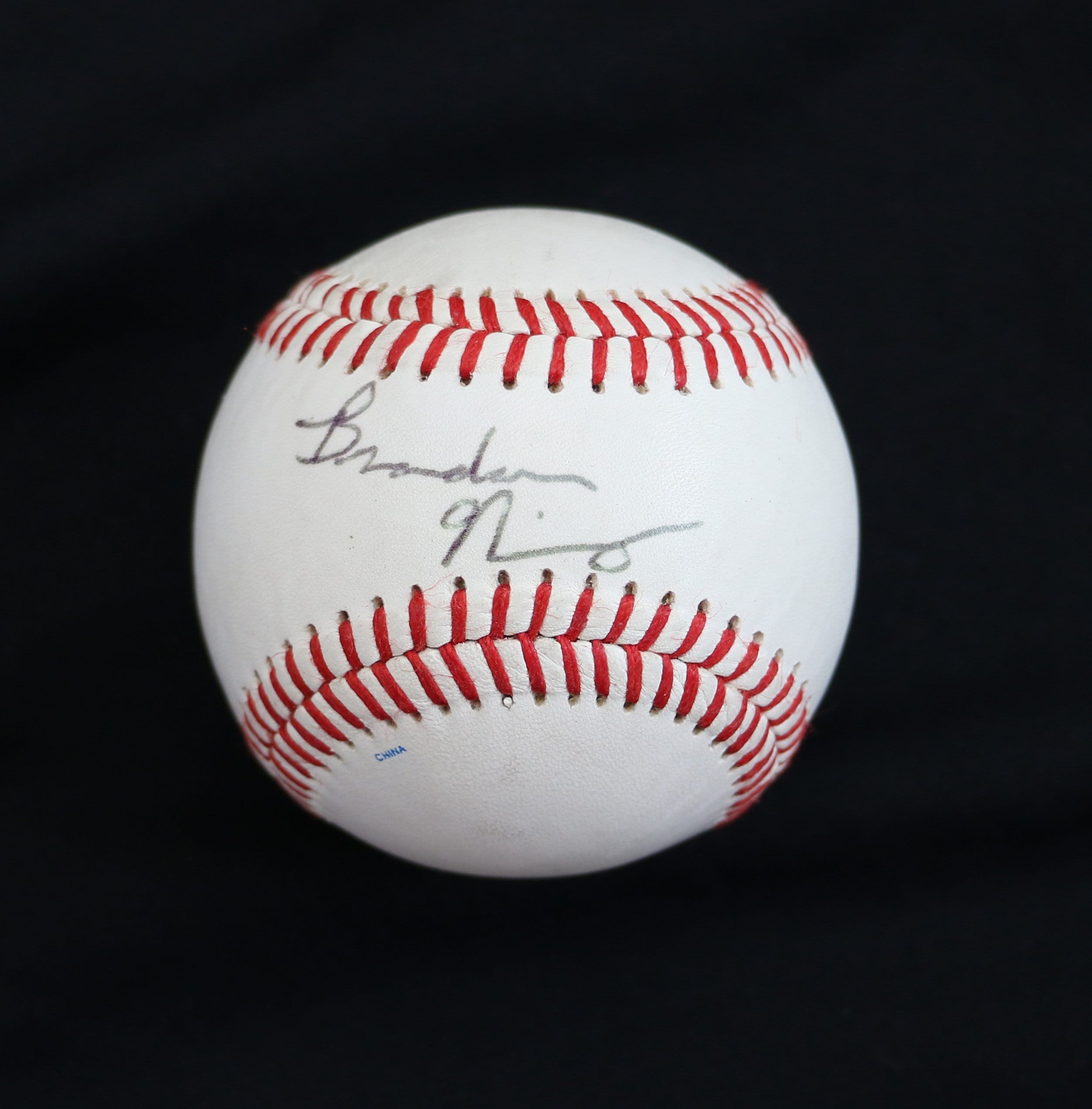 Brandon Nimmo New York Mets Signed Baseball -  Denmark