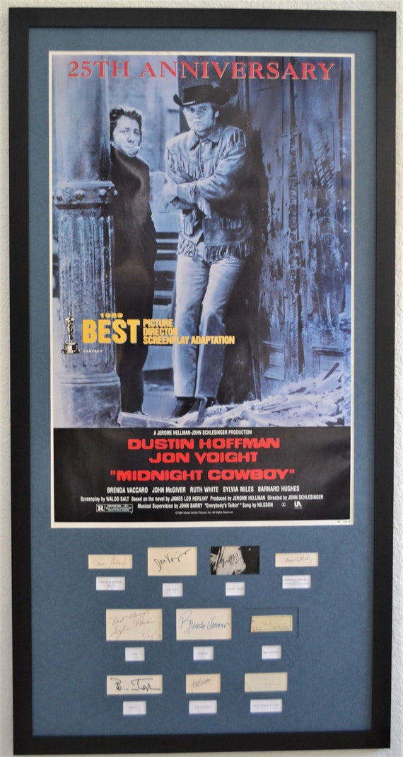 Midnight Cowboy, Cast Signature Set, 25th Anniversary Original