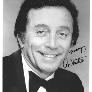 Al Martino, The Godfather, Signed 8x10 Photograph