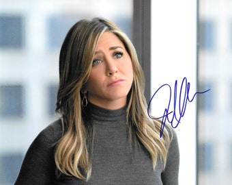 ジェニファー・アニストン Aniston ファンレター返事 サイン入り写真 ジェニファー・アニストン、『ザ・モーニングショー』サイン入り8x10