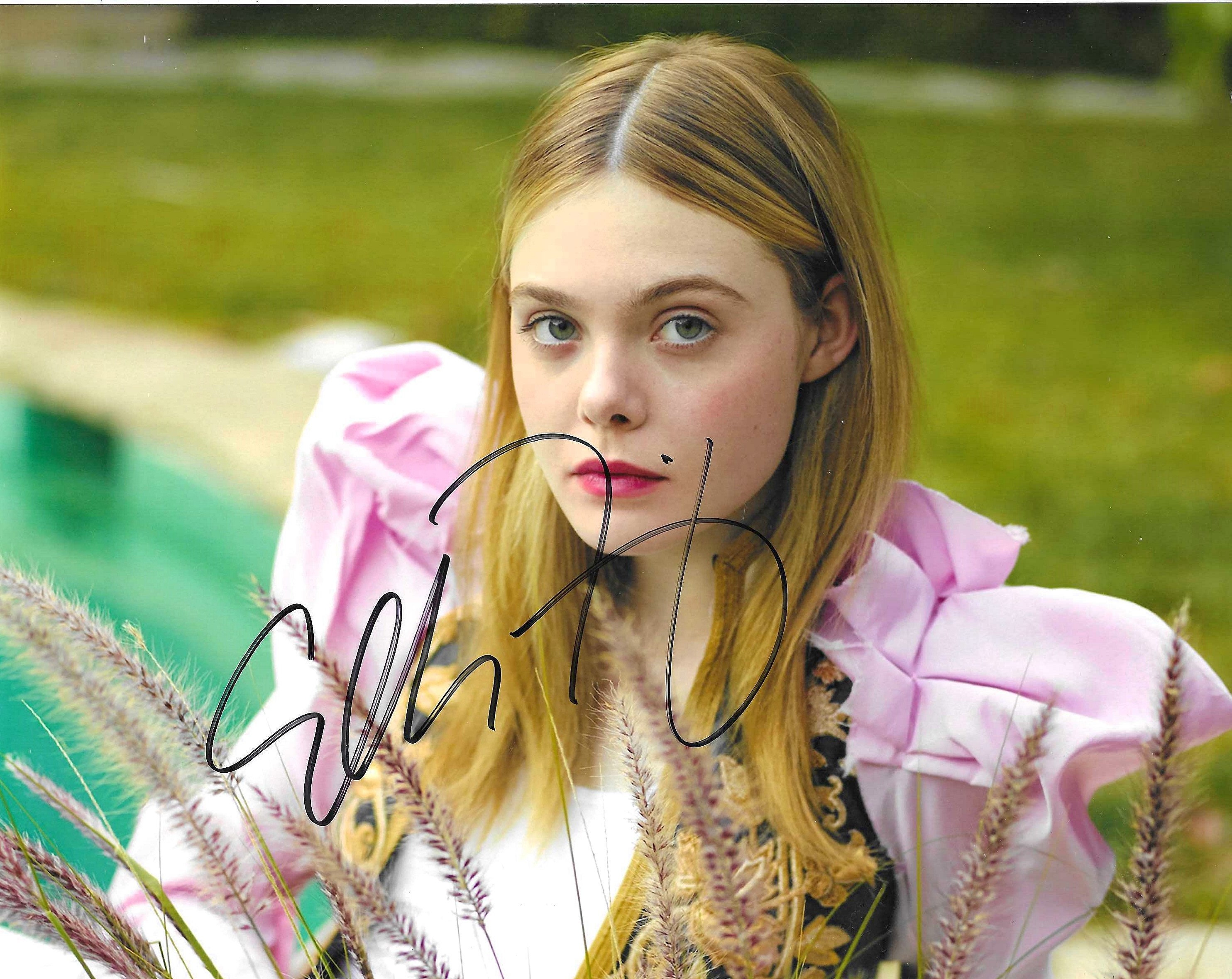 Elle Fanning Princess Aurora Maleficent Signed 8x10 - Etsy