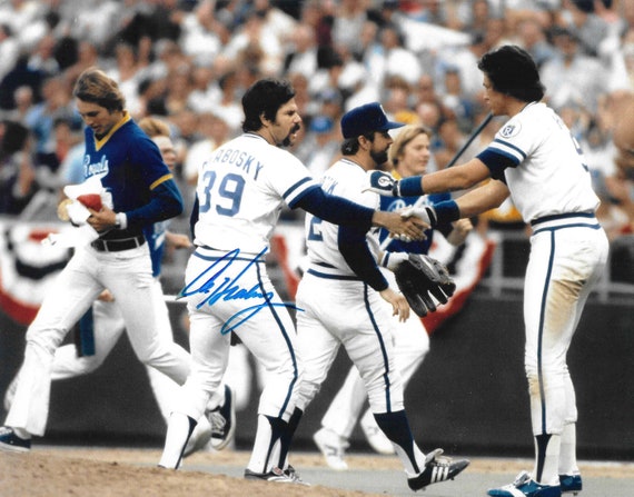 Al Hrabosky Kansas City Royals Signed 8x10 Photograph 