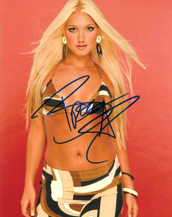 Brooke Hogan actress model autographed 8x10 photo COA STAR Brooke Hogan actress model autographed 8x10 photo COA STAR