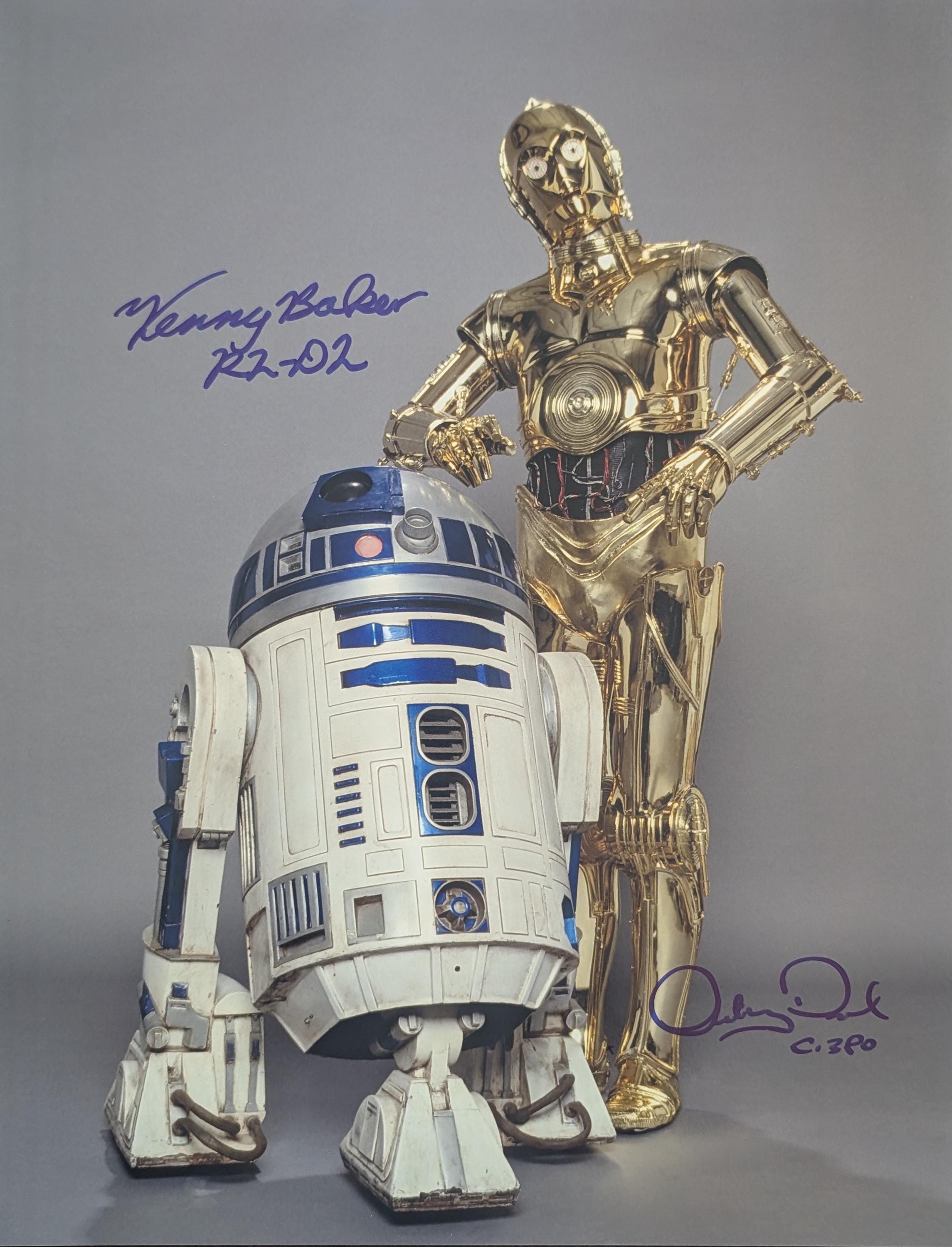 Kenny Baker Signed - Etsy