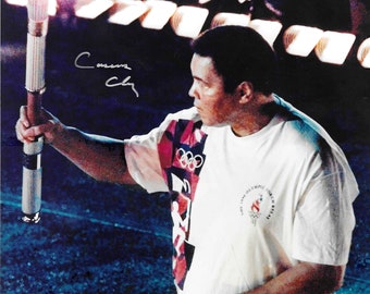 Muhammad Ali Signed Cassius Clay, 8x10 Photograph