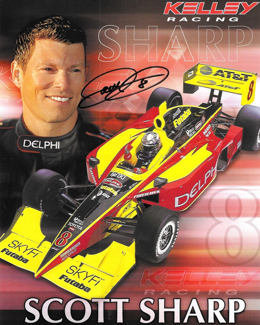Kelley Racing IRL 古 Delphi Futaba AT&T di