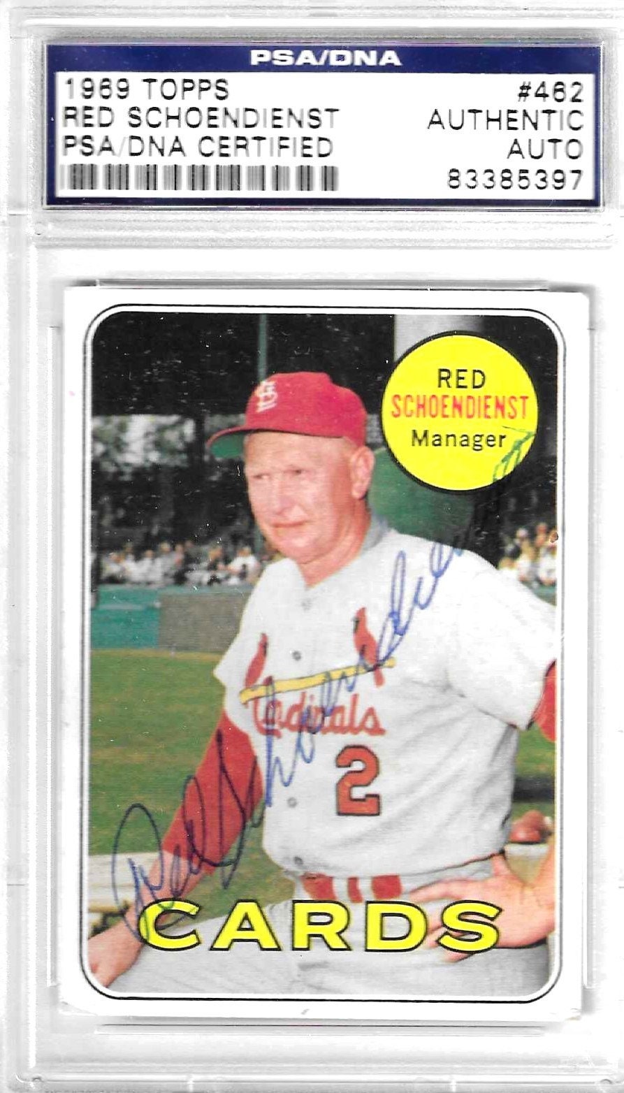 RED SCHOENDIENST Cardinals Figurine/Statue at 's Sports Collectibles  Store