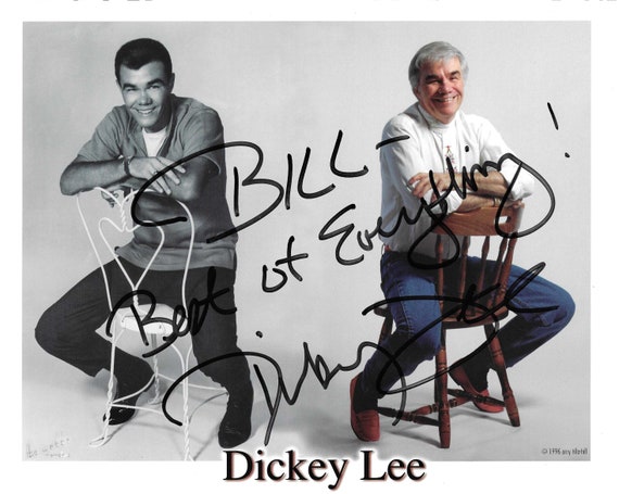 Dickey Lee Patches Signed 8x10 Photograph - Etsy