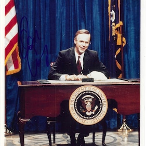 Dana Carvey, Geroge Bush SNL, Signed 8x10 Photograph