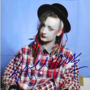 Boy George, Signed 8x10 Photograph