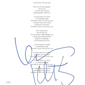 Lenny Kravitz Signed - Etsy