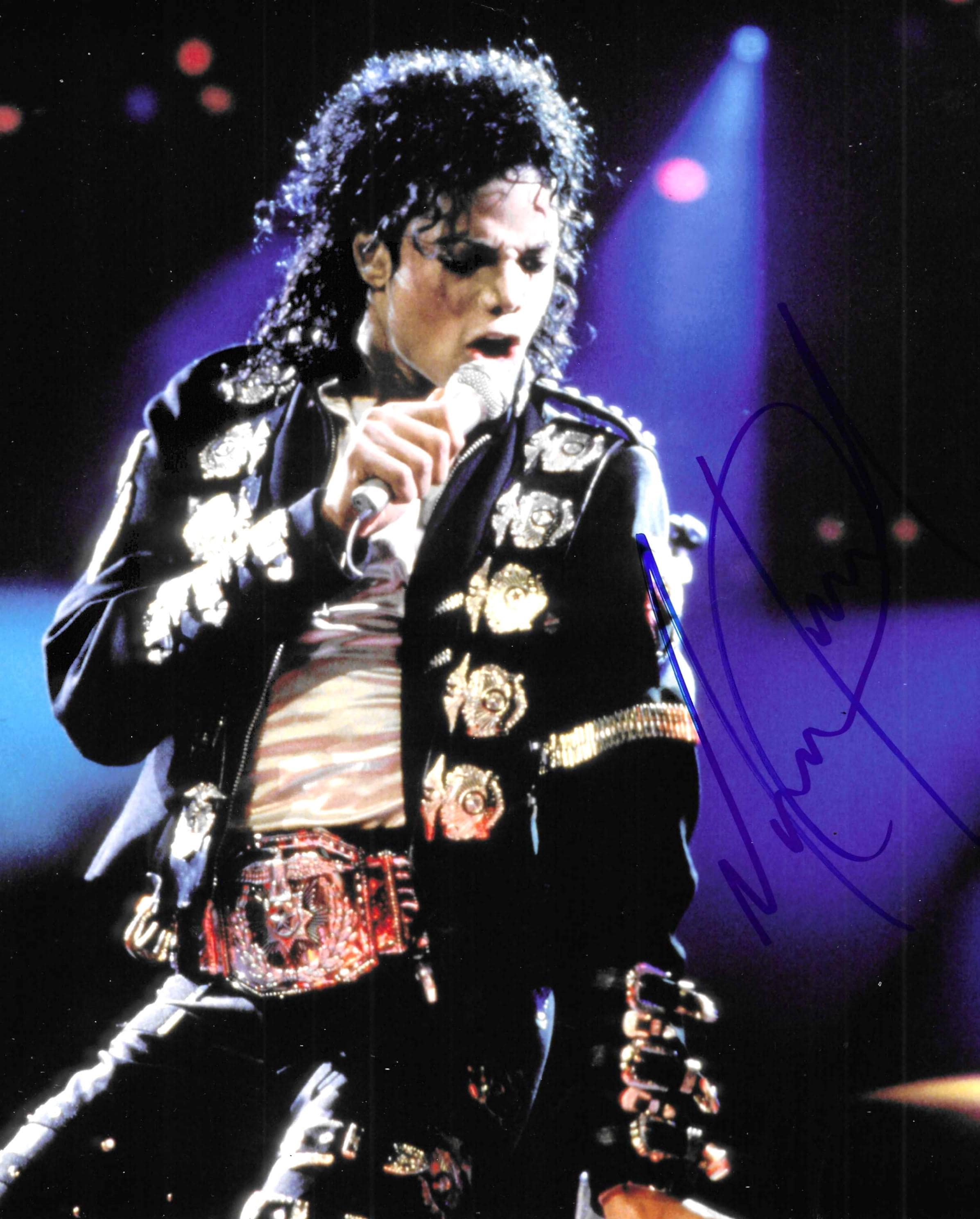 Michael Jackson, Signed 8x10 Photograph - Etsy Canada
