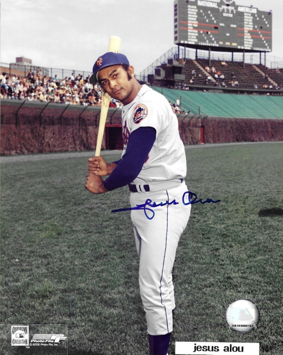 Jesus Alou NY Mets Signed 8x10 Photograph Etsy
