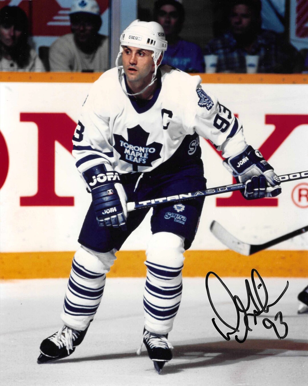 Doug Gilmour Toronto Maple Leafs Signed 8x10 Photograph Etsy