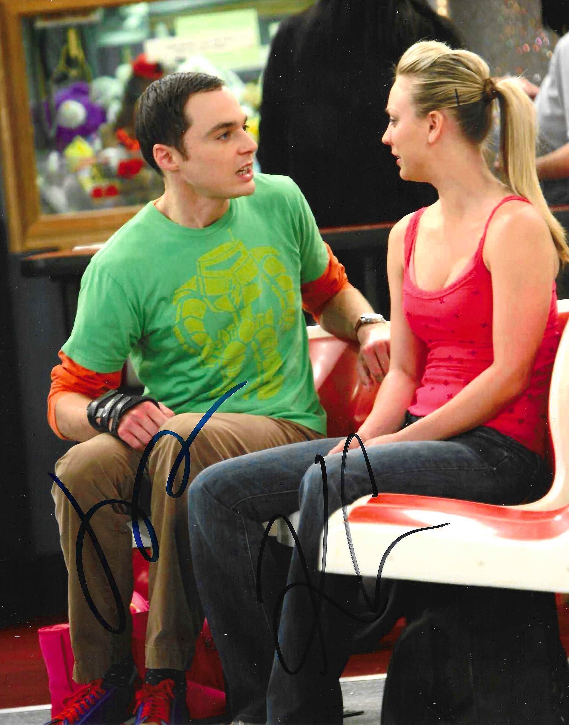 Jim Parsons, Kelly Cuoco, the Big Bang Theory, Signed 8x10 Photograph - Etsy, image size:2340x2982