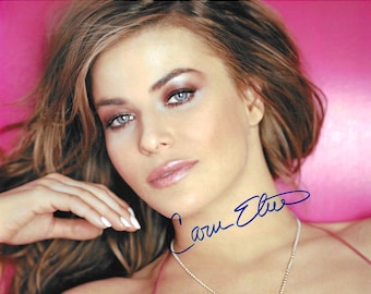 Carmen Electra, fotografía firmada de 8x10