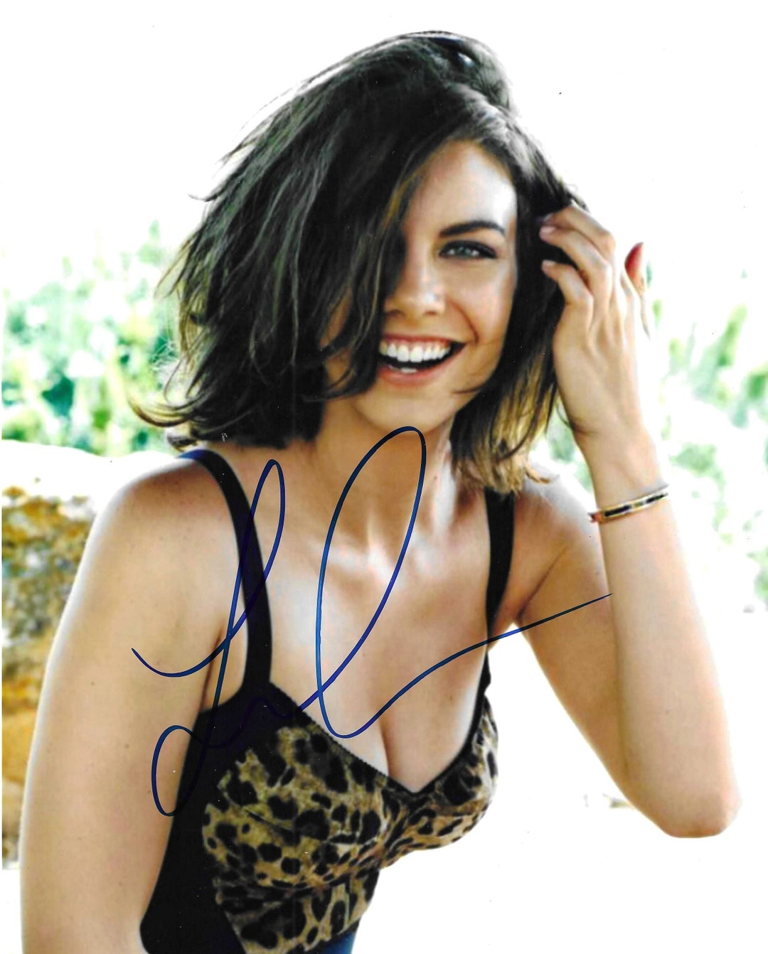 Lauren Cohan, Signed 8x10 Photograph Etsy