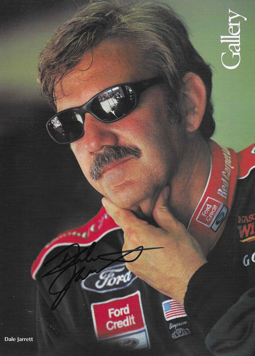 Dale Jarrett, Hall of Fame, Signed 8x10.75 Magazine Page - Etsy