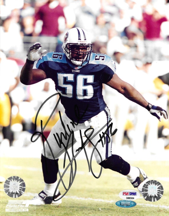 Randall Godfrey Tennesse Titans Signed 8x10 Photograph Etsy