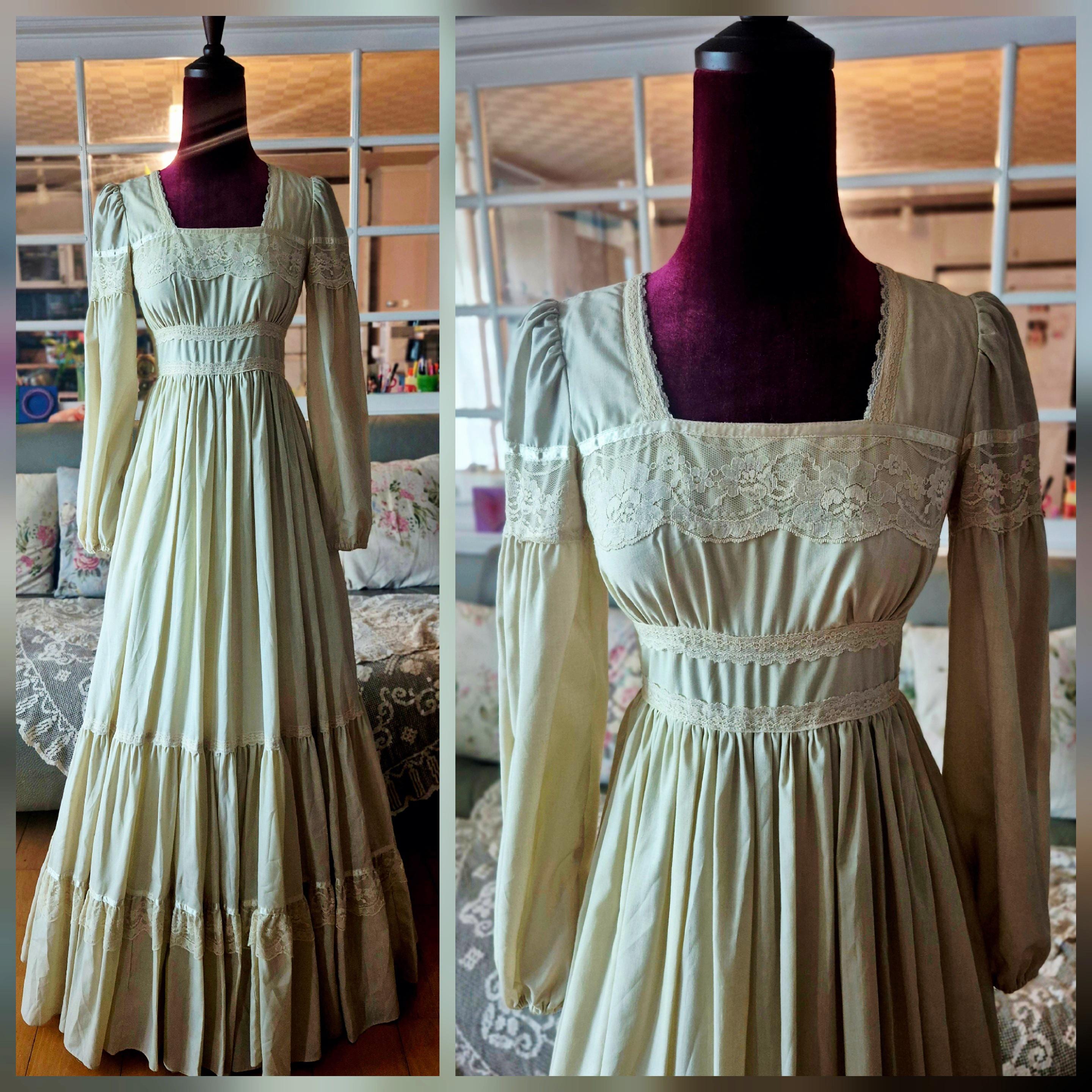 70s gunne sax dress - Etsy 日本