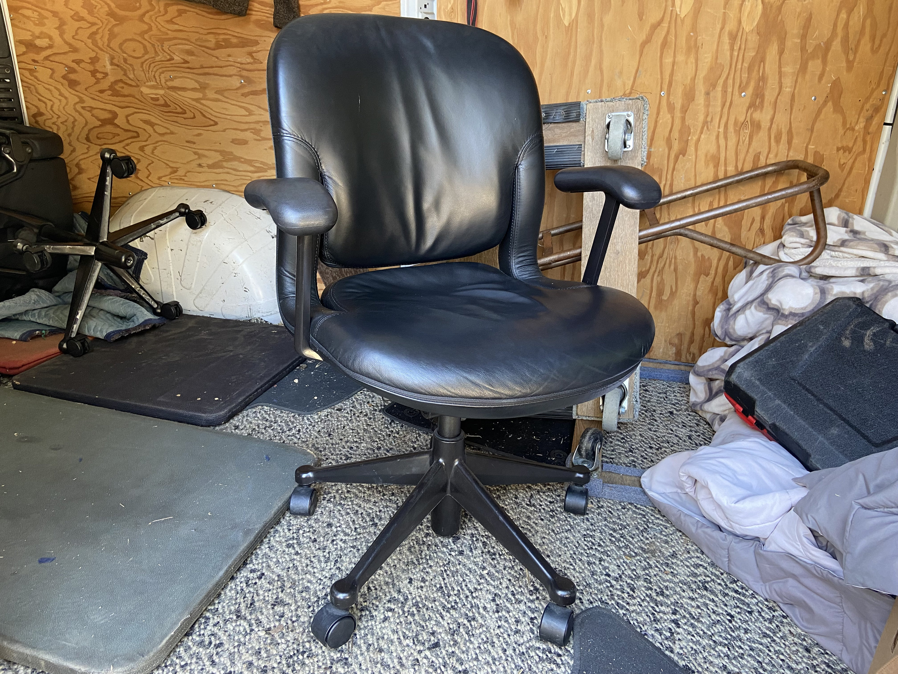 Vintage Herman Miller Equa Leather Chair - Etsy