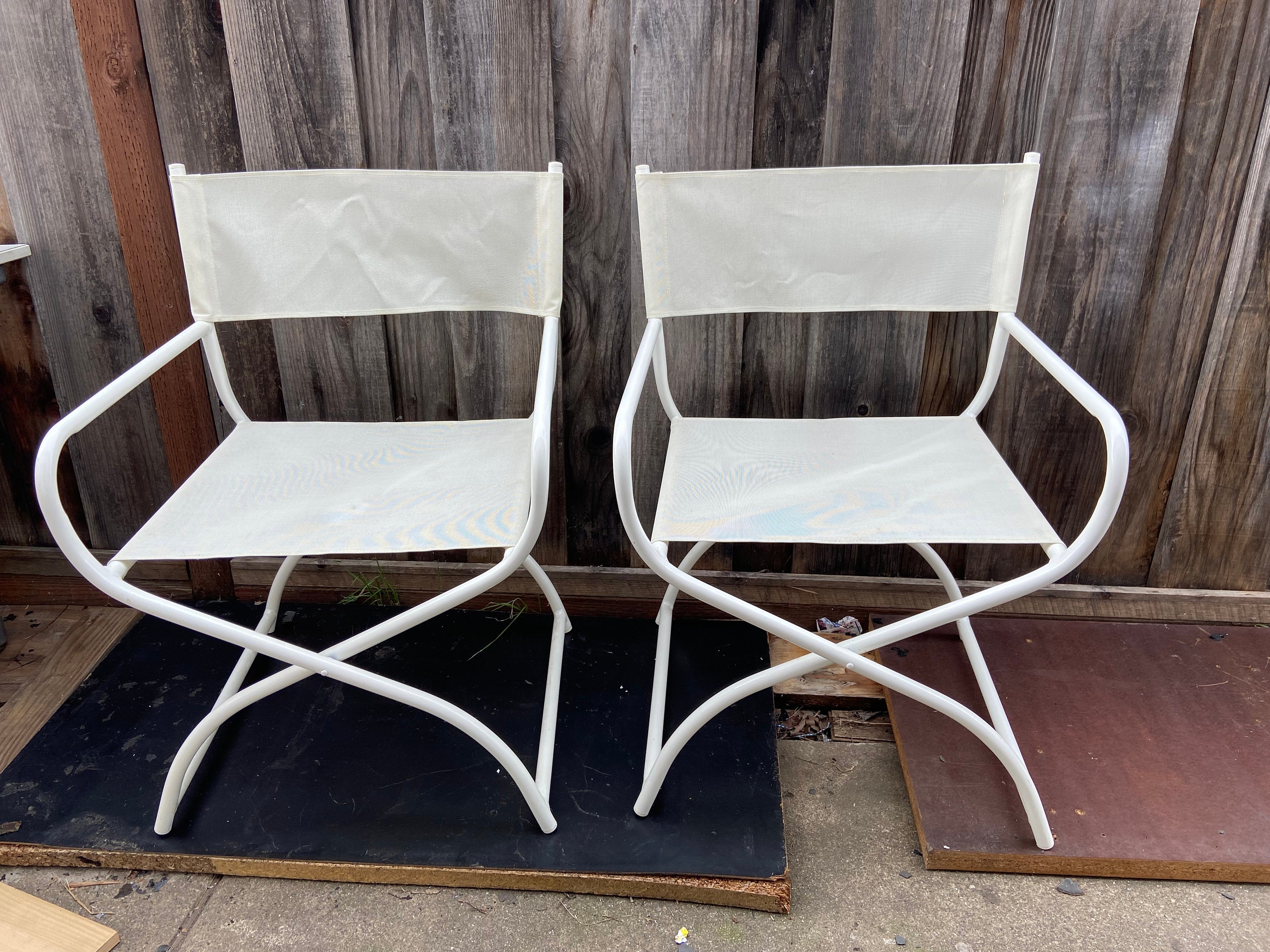 brown jordan folding patio chairs