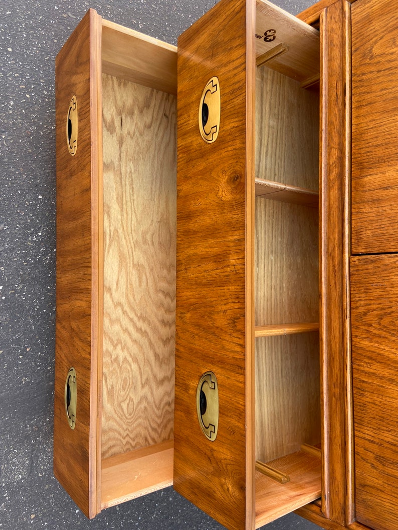 Vintage Drexel Heritage Tv Stand Armoire Storage Etsy