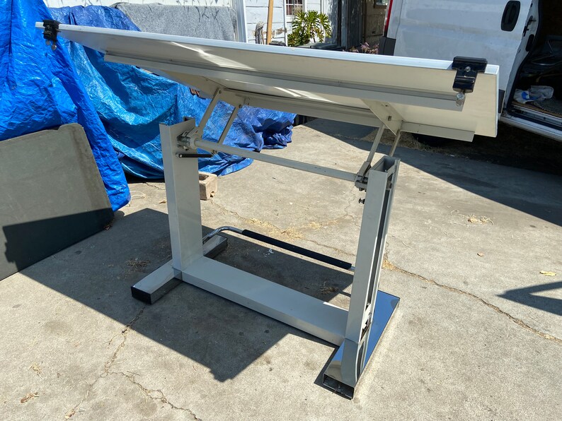 Vintage Leonar Neolt Drafting Table Etsy