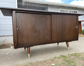 Vintage mid century modern credenza