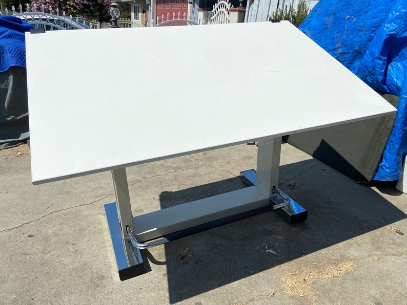 Vintage Leonar Neolt Drafting Table Etsy