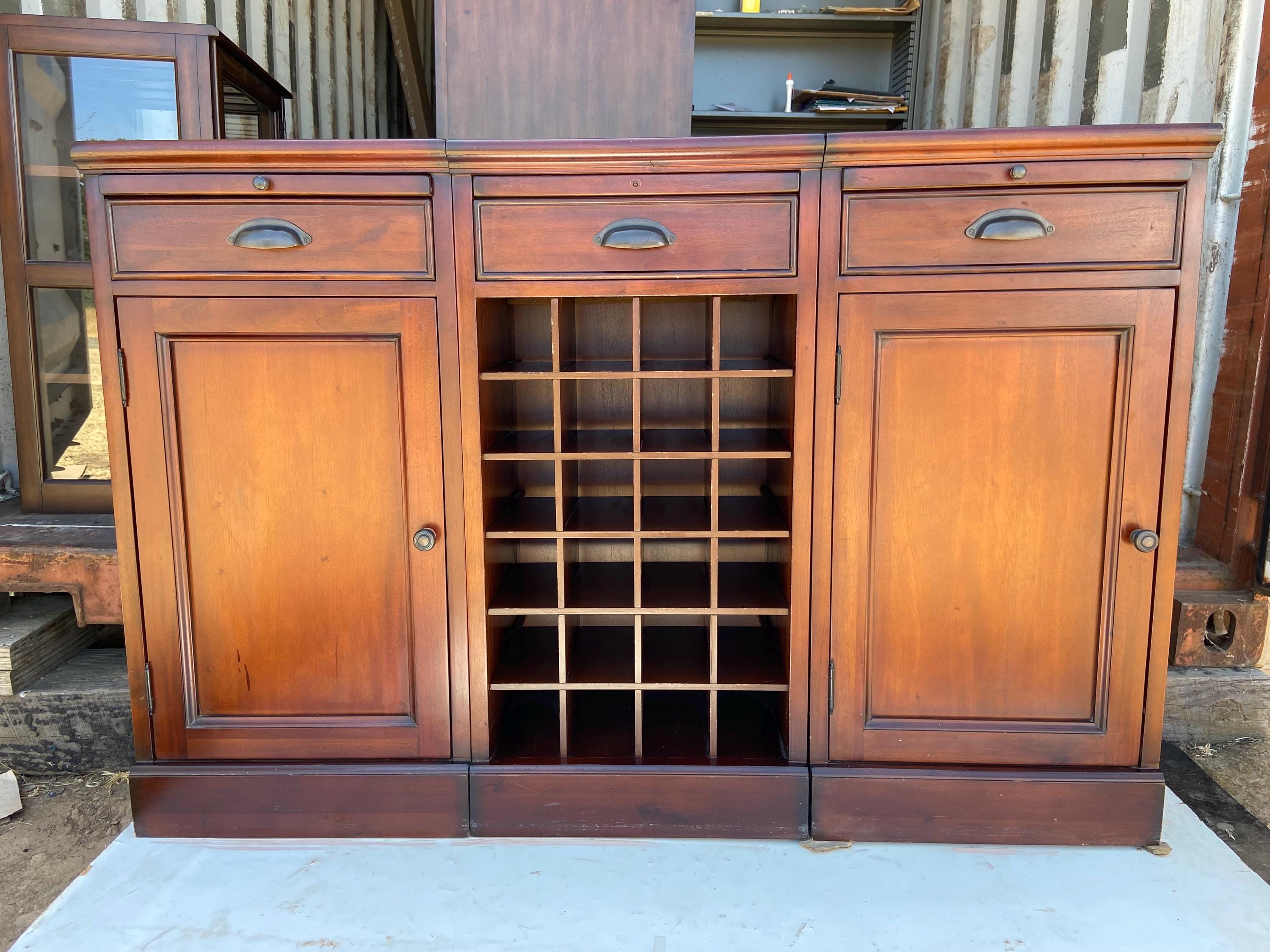 Pottery Barn China Cabinet With Wine Rack Pottery Barn Bar Cabinet