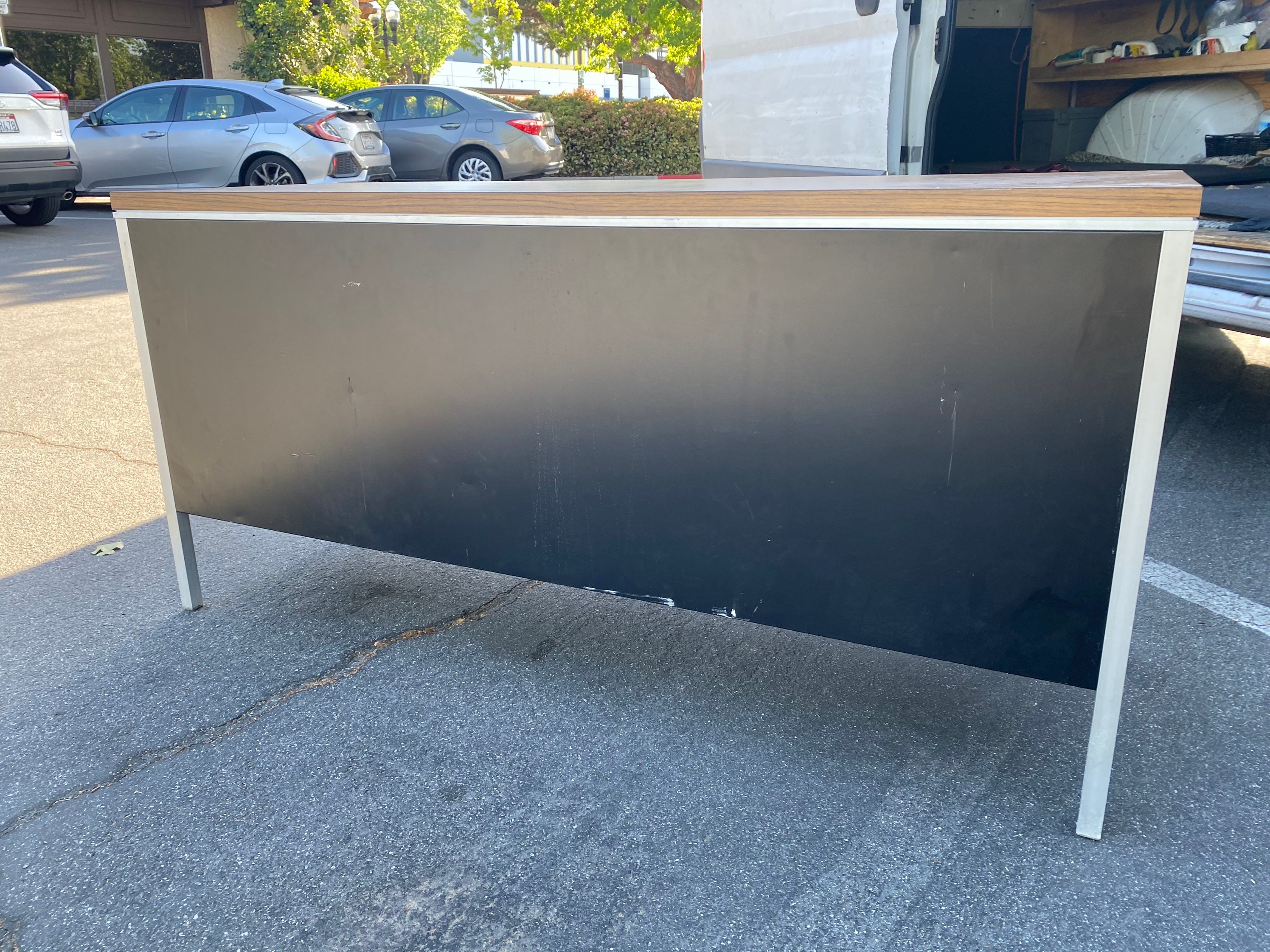 Steelcase credenza de metal vintage Etsy